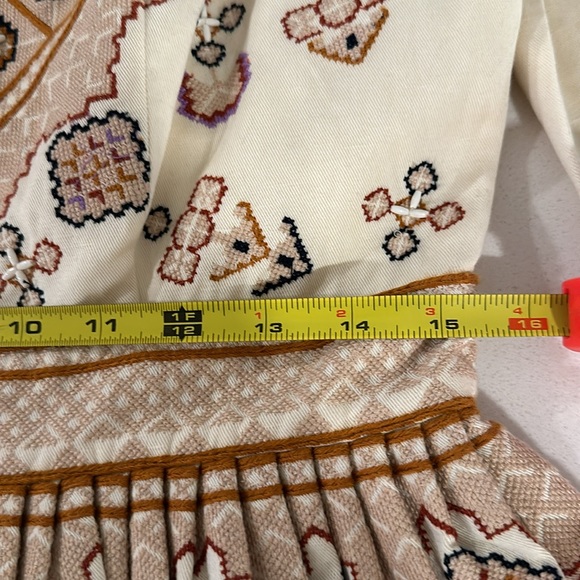 $945 ULLA JOHNSON “Adilah” Embellished Dress - Picture 5 of 8